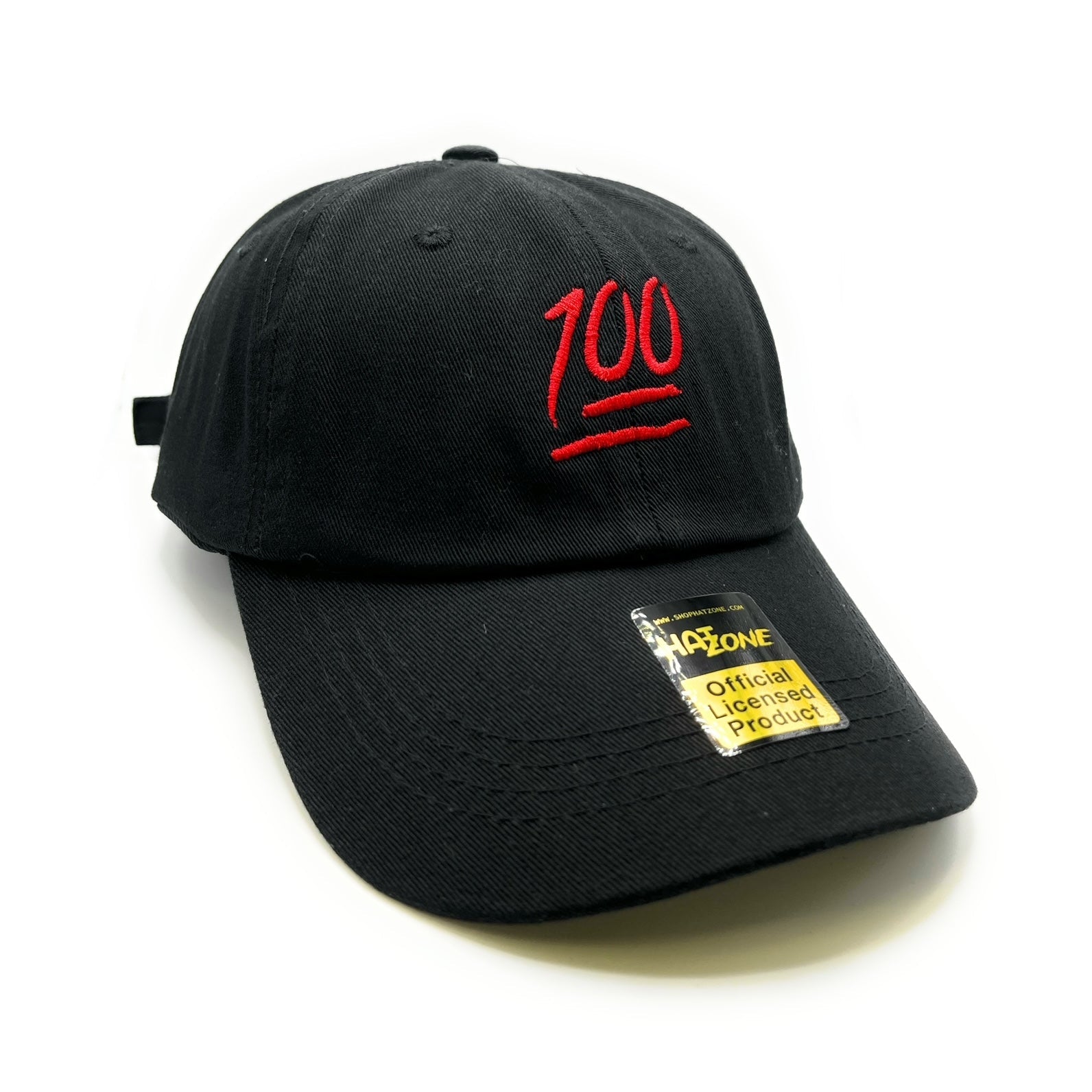 100 Emoji Dad Hat (Black)