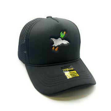 Duck Hunt Mesh Trucker Snapback (Black)