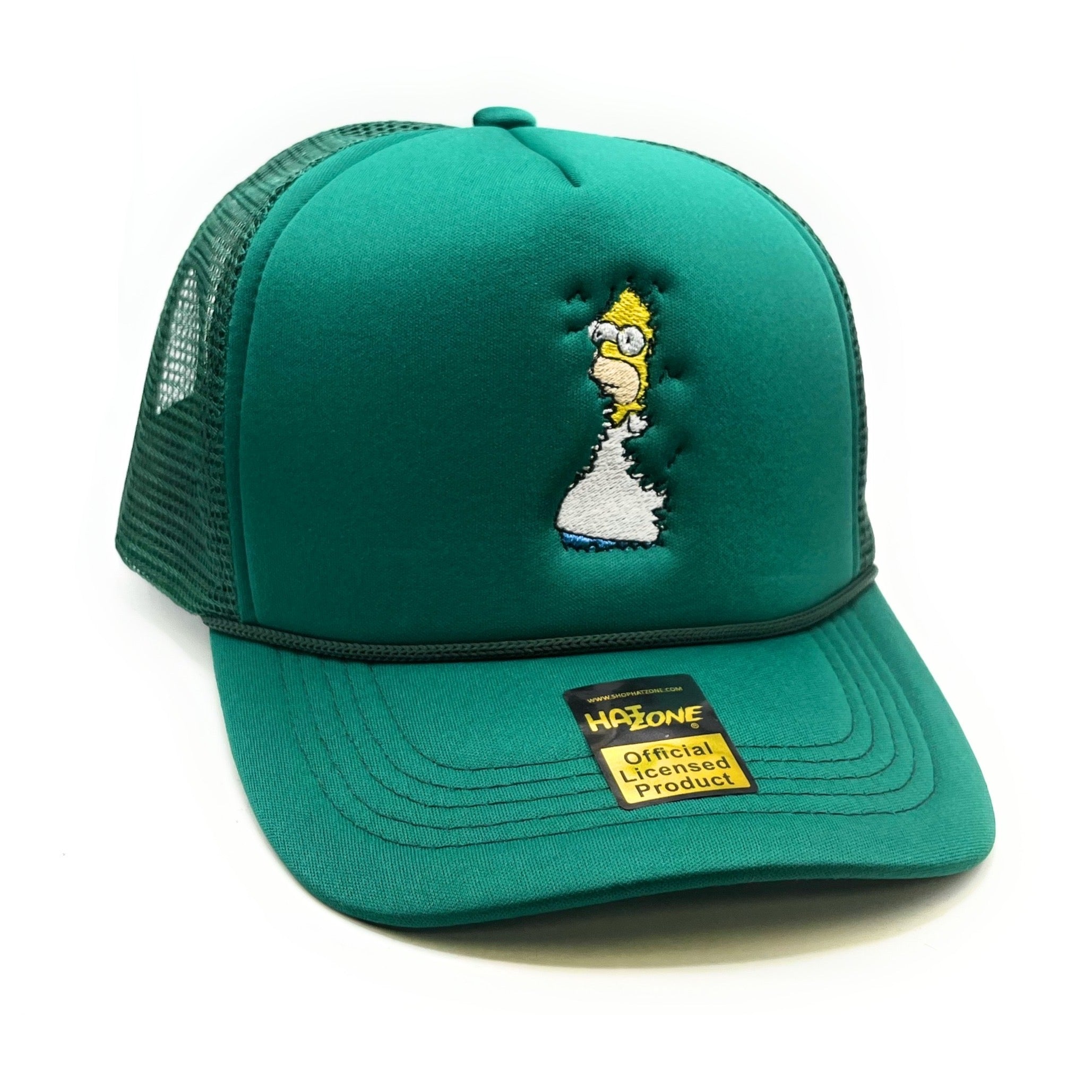 Bushes Mesh Trucker Snapback (Green)