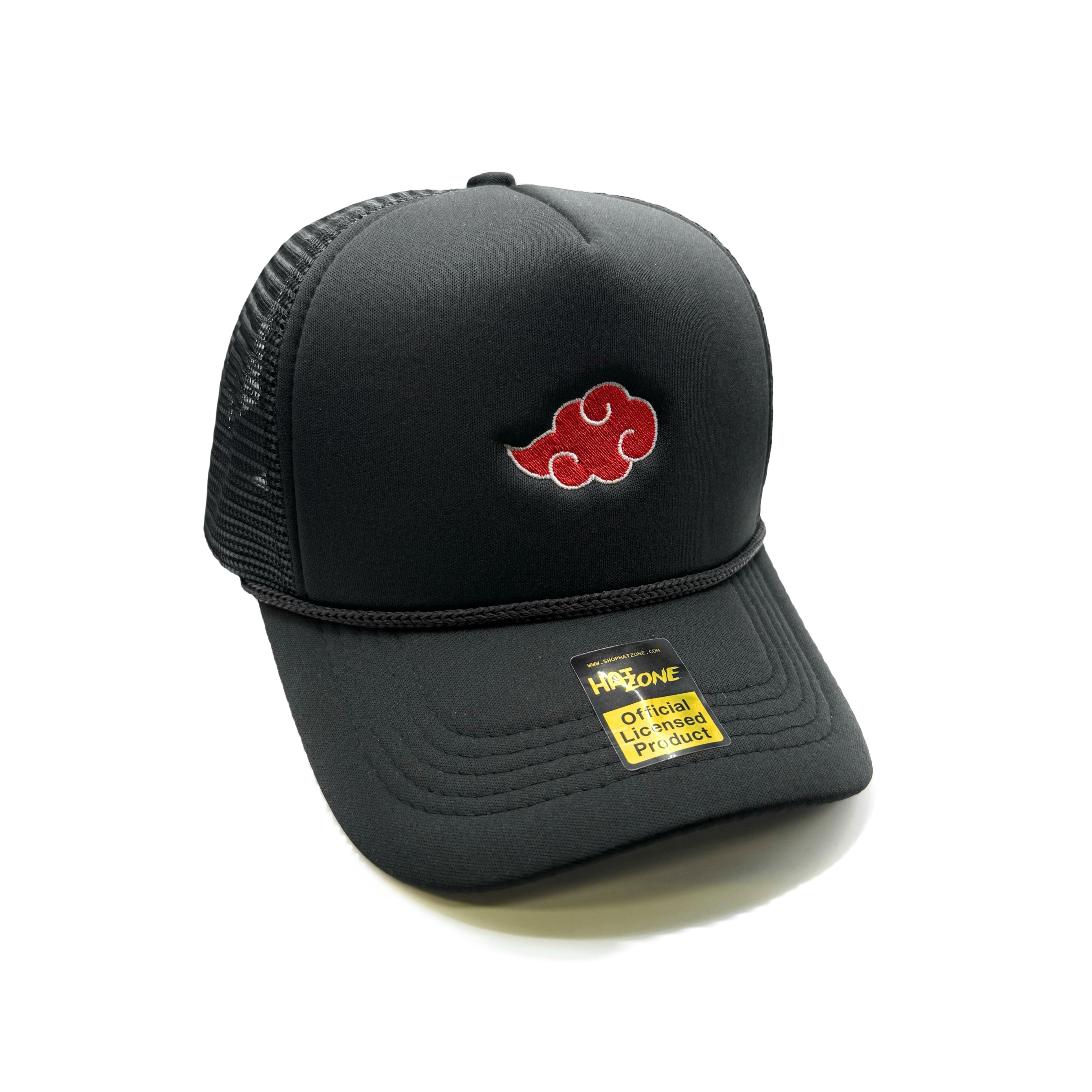 Cloud Mesh Trucker Snapback (Black)