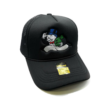 Pennybags Mesh Trucker Snapback (Black)