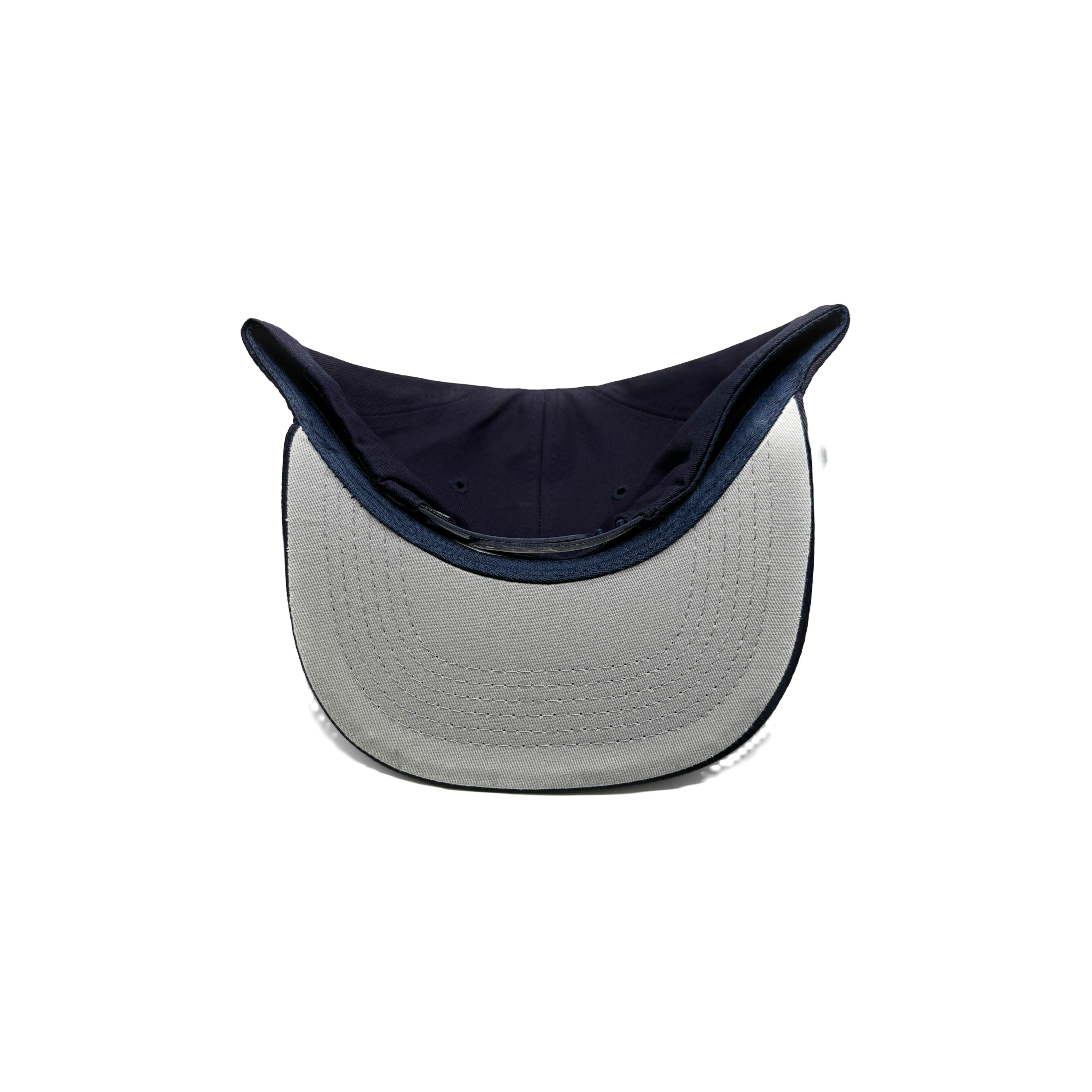 Retro Dream Team Flat Brim Snapback (Navy Blue)
