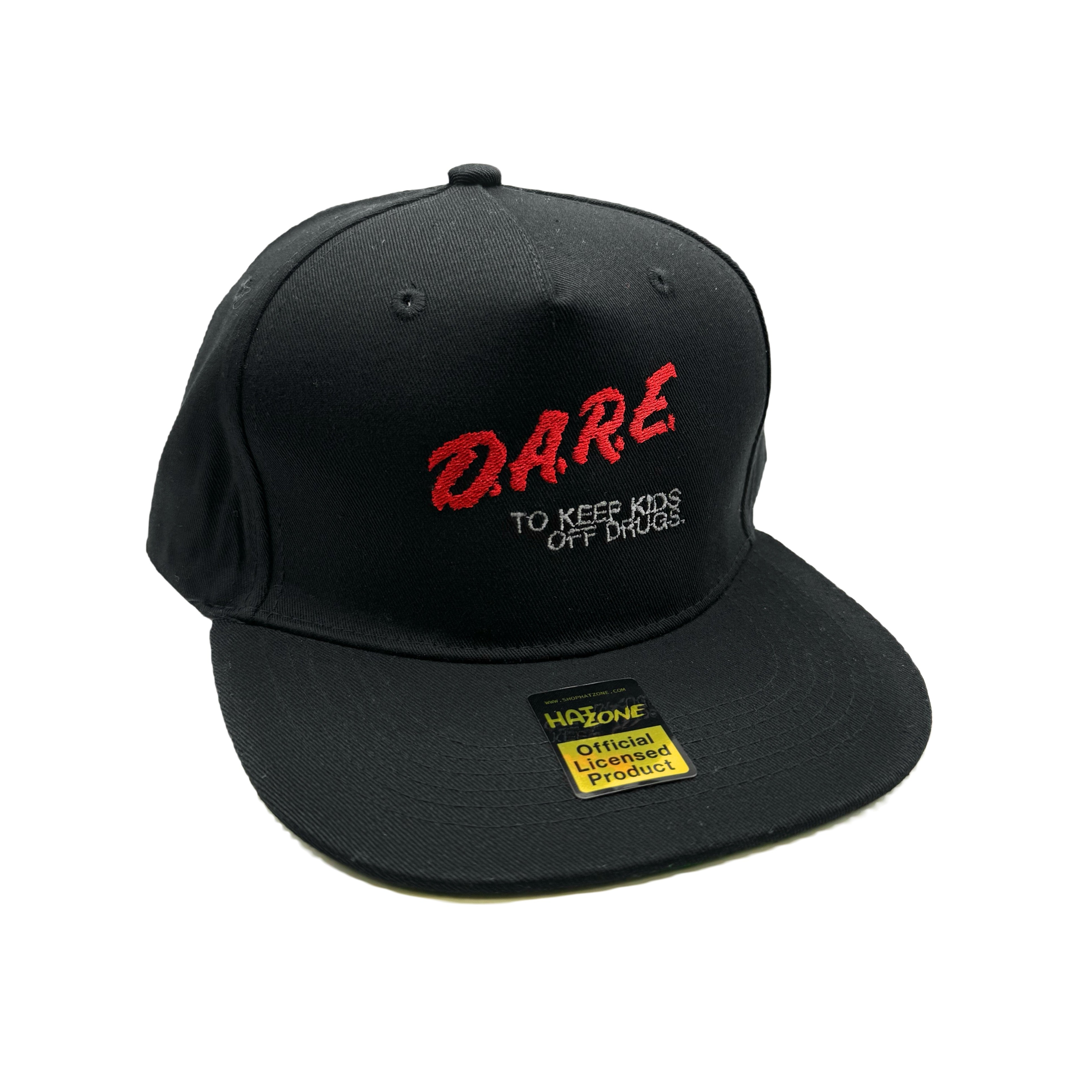 Dare Flat Brim Snapback (Black)