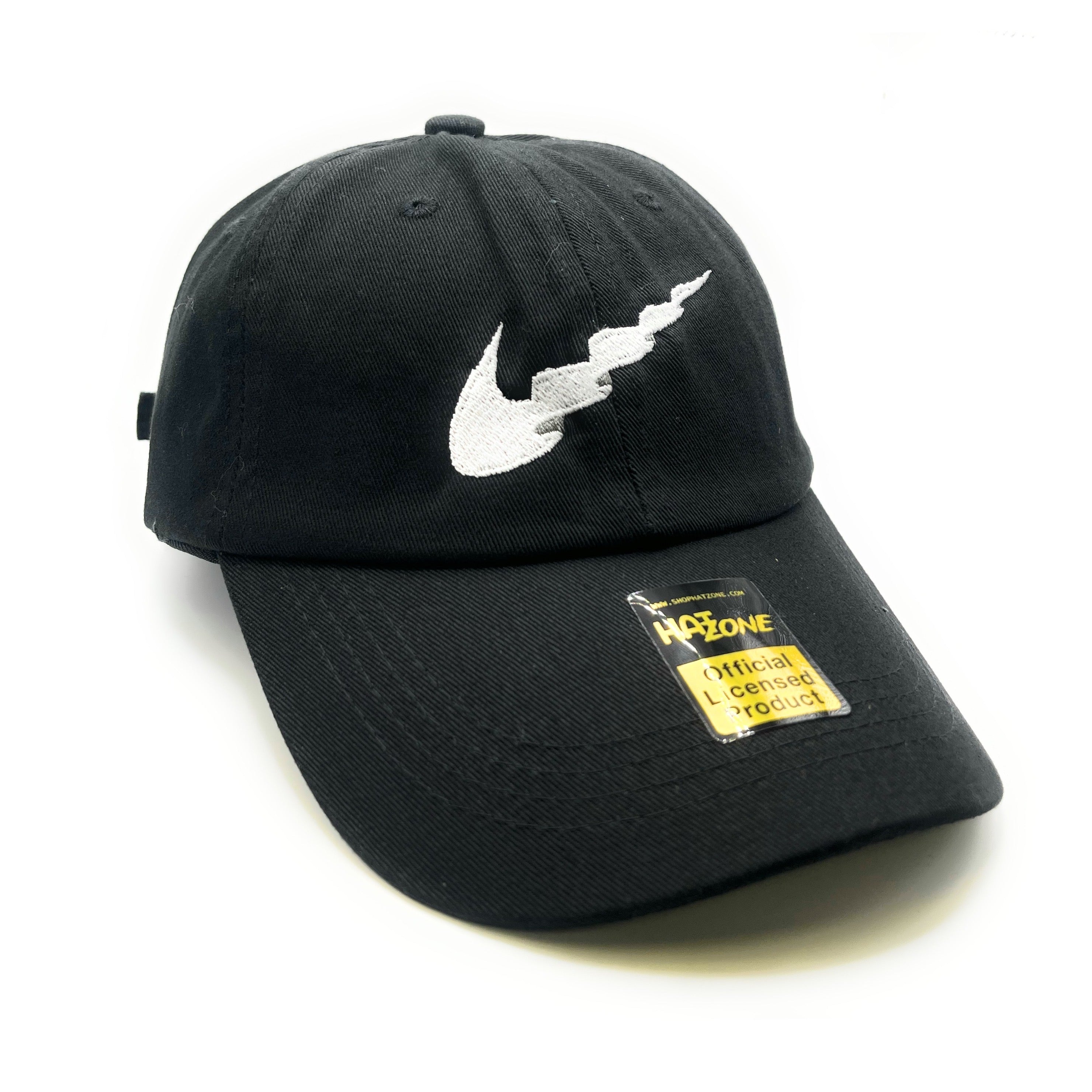 Wavy Dad Hat (Black)