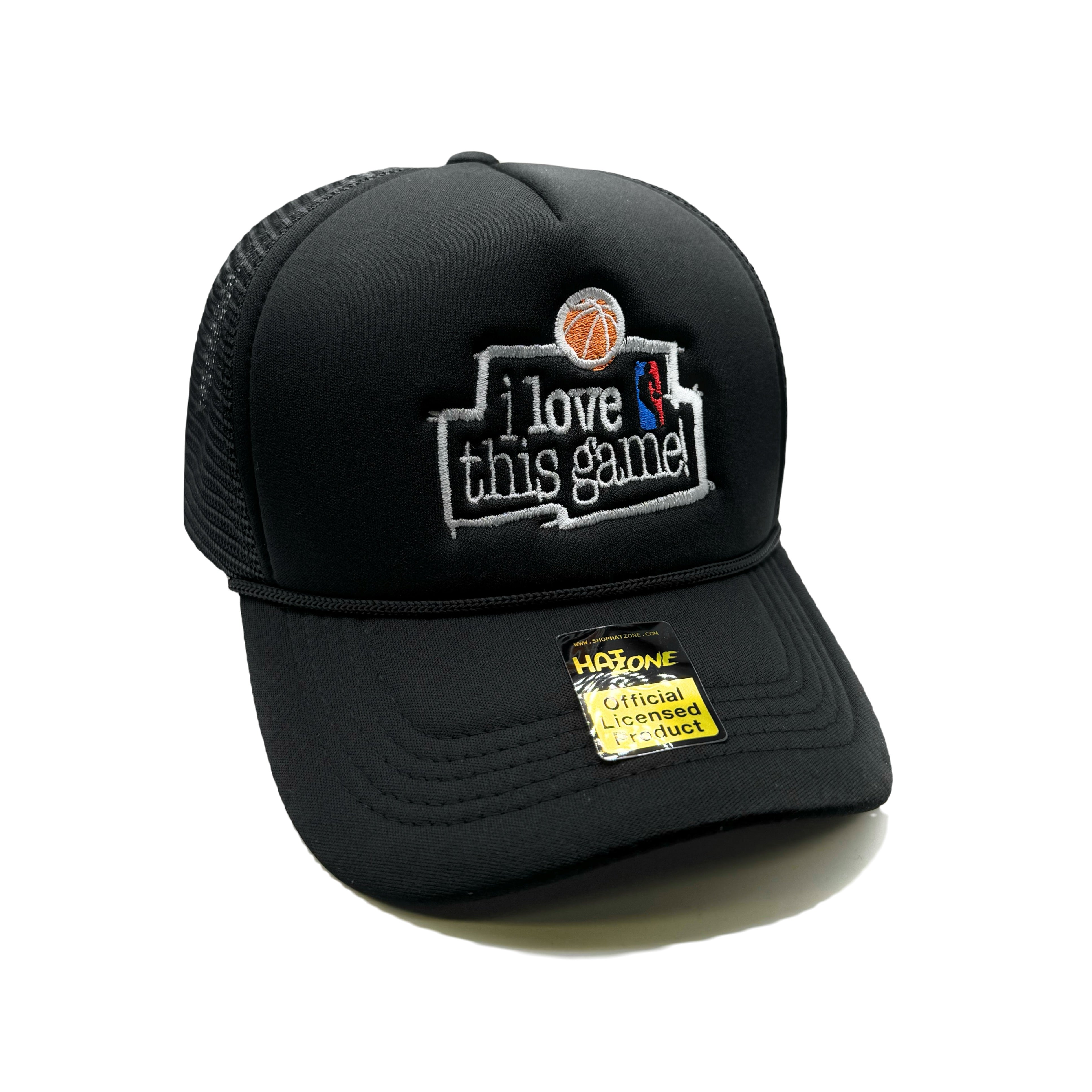 I Love This Game Mesh Trucker Snapback (Black)