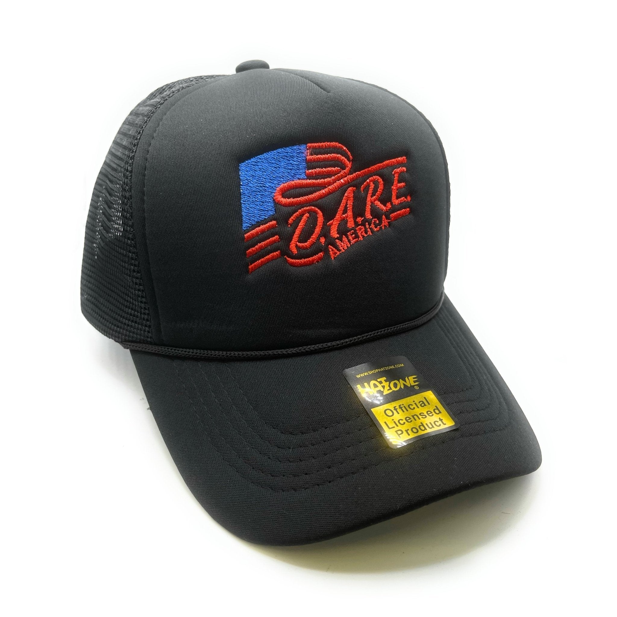 DARE America Mesh Trucker Snapback (Black)