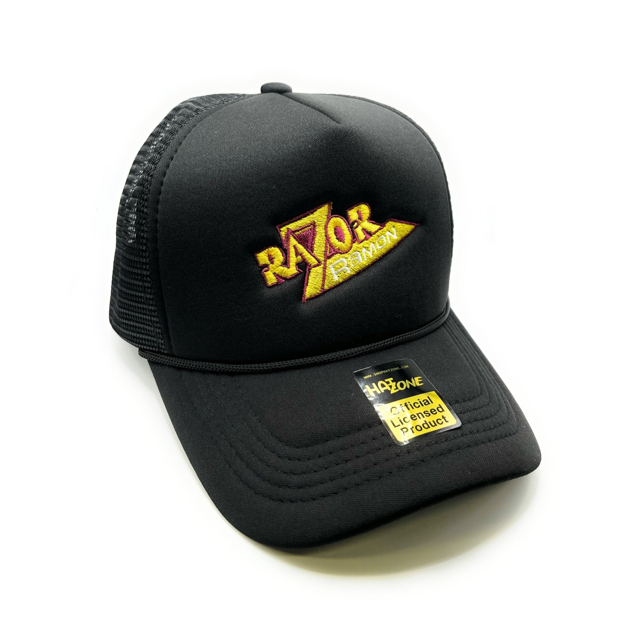 Razor Ramon Mesh Trucker Snapback (Black)