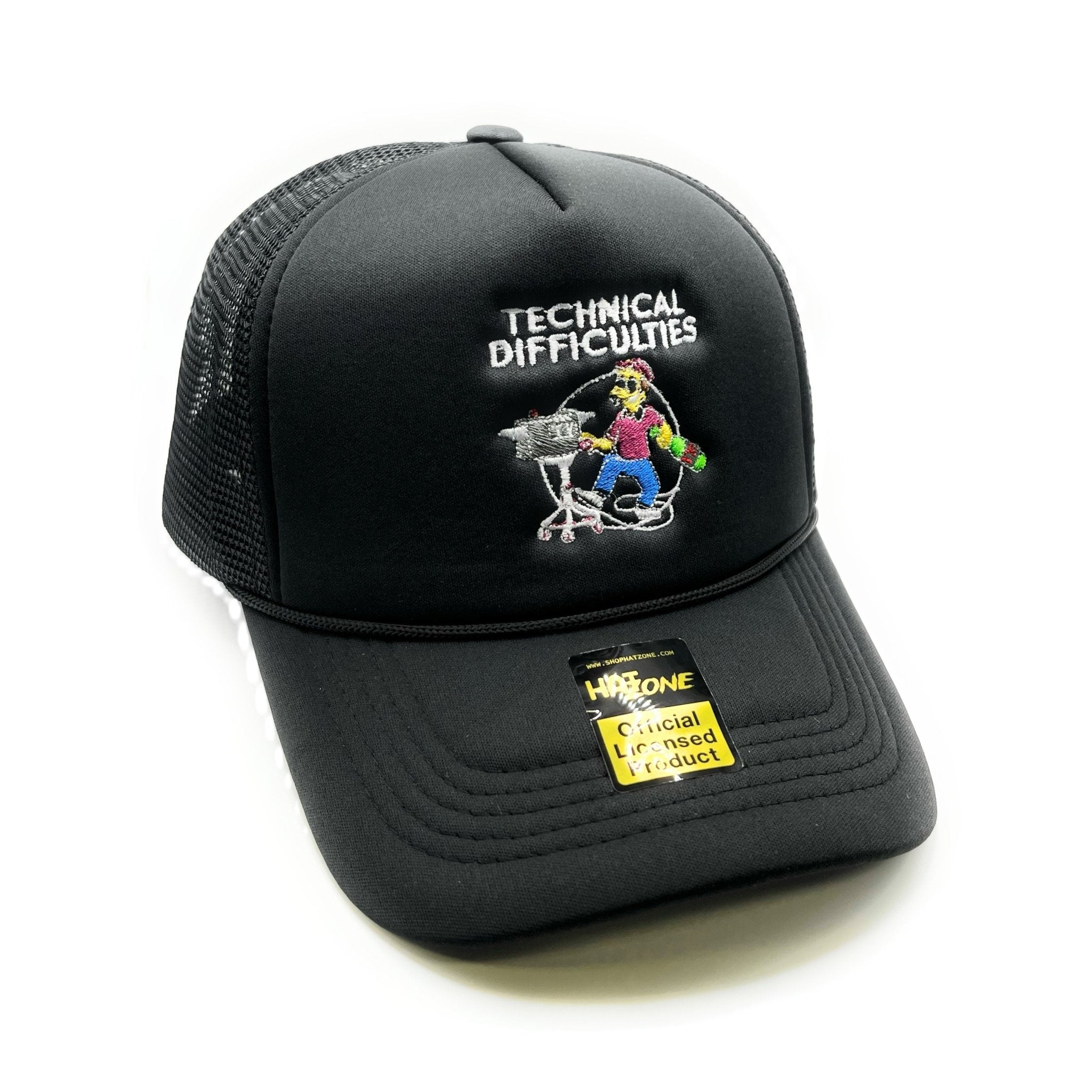 Technical Difficulties Mesh Trucker Snapback (Black)