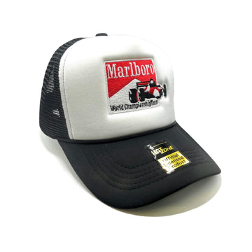 World Championship Team Racing Trucker Snapback (White/Black)