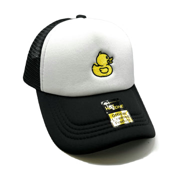 Yellow Rubber Duck Mesh Trucker Snapback (White/Black)